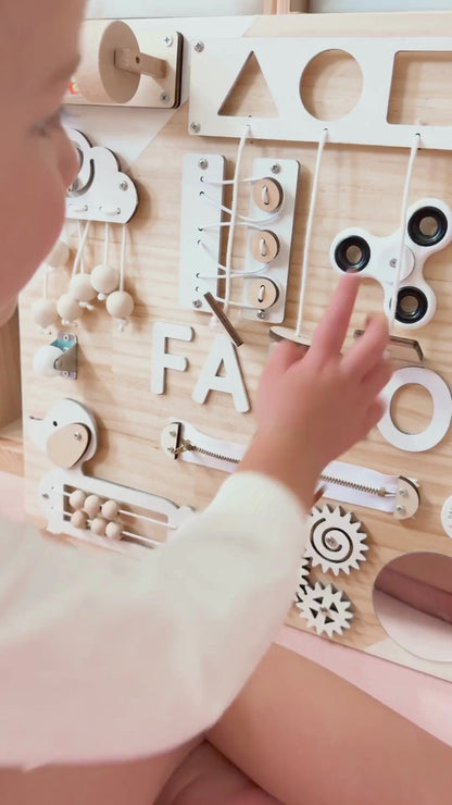 Custom Toddler Busy Board